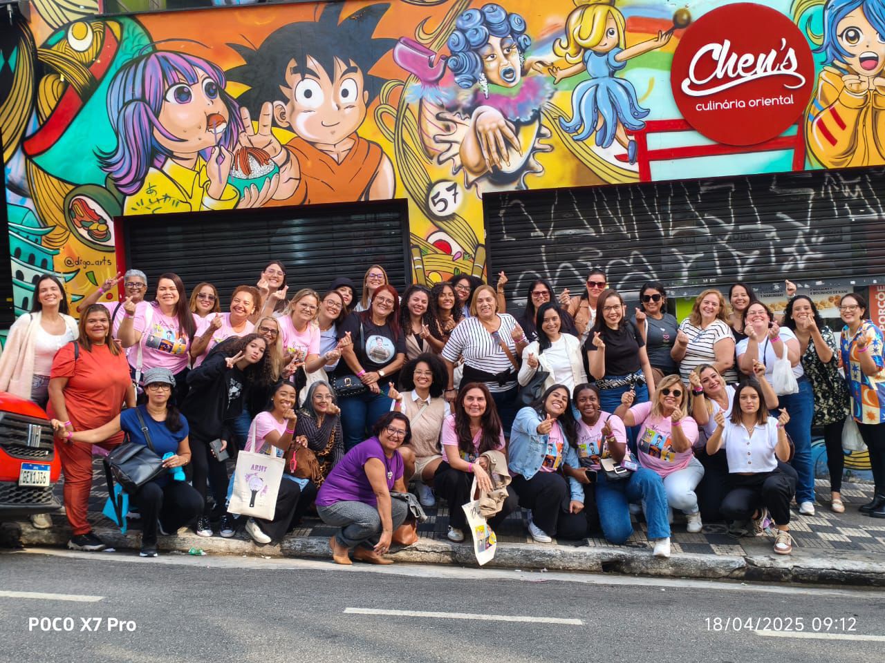 Paisagem urbana para o pacote Fan Meeting em São Paulo